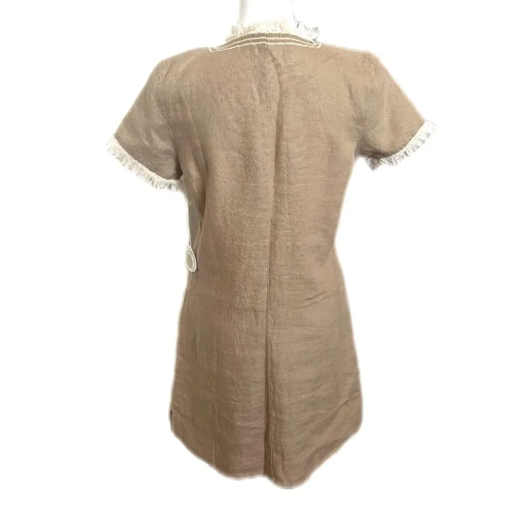 Spartina 449 Miri linen dress Marion's Social, 100% linen, embroidered S - Picture 2 of 12